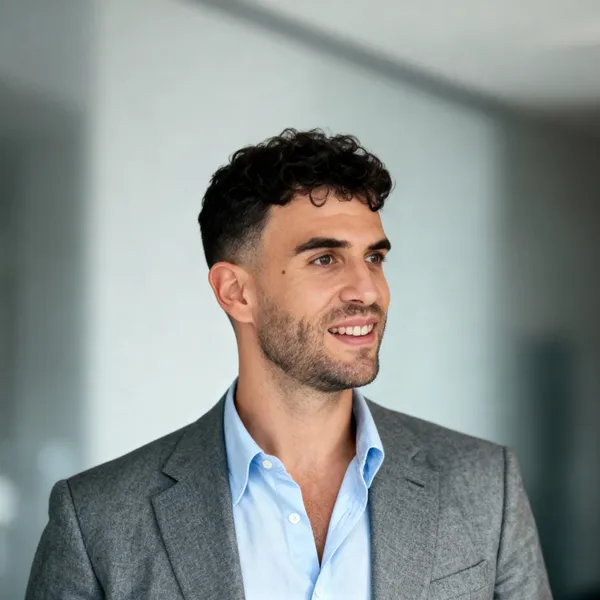 Philip Hunziker, Geschäftsführer der KI-Agentur INFLECT in Aarau